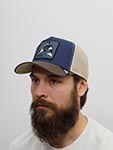 Бейсболка GOORIN BROTHERS арт. 101-1343 (синий / коричневый)